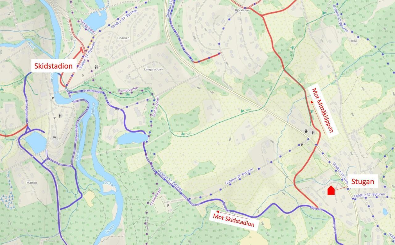 Bruksvallarna - Modern Fjaellstuga Med Panoramautsikt Och Wifi ภายนอก รูปภาพ