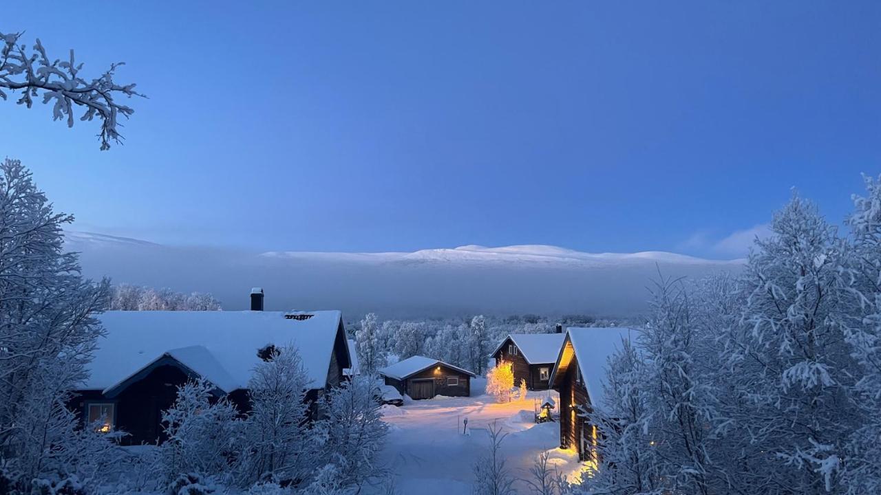 Bruksvallarna - Modern Fjaellstuga Med Panoramautsikt Och Wifi ภายนอก รูปภาพ