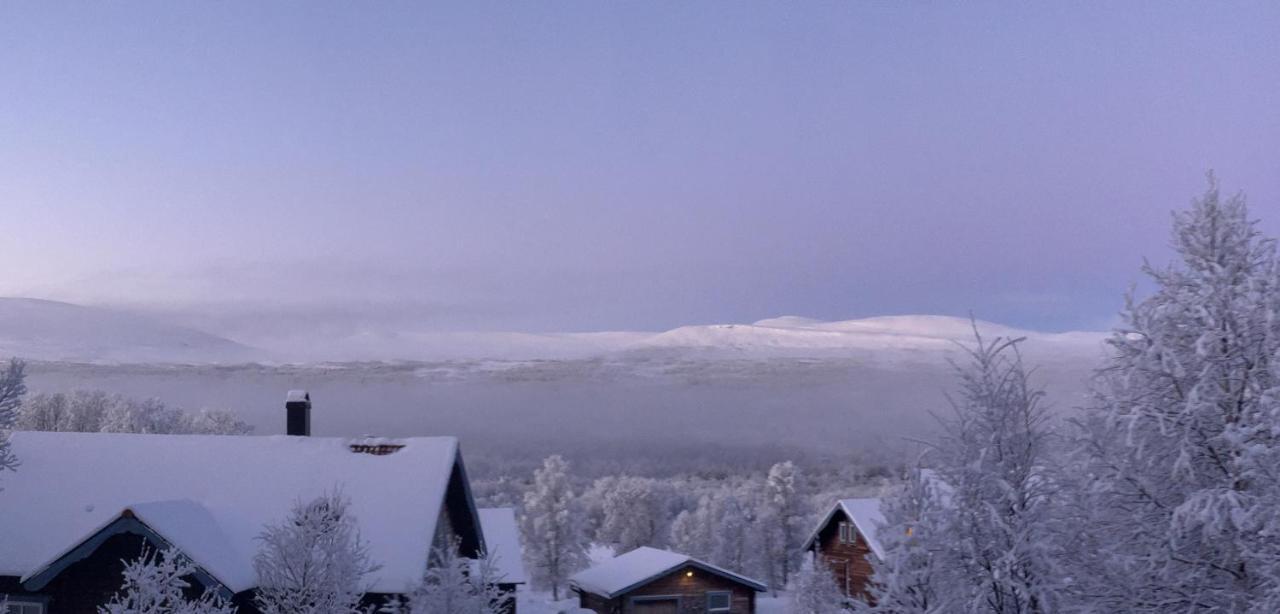 Bruksvallarna - Modern Fjaellstuga Med Panoramautsikt Och Wifi ภายนอก รูปภาพ