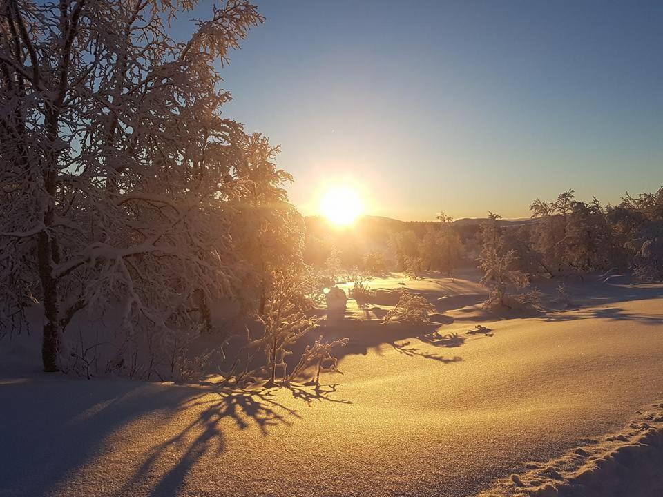 Bruksvallarna - Modern Fjaellstuga Med Panoramautsikt Och Wifi ภายนอก รูปภาพ