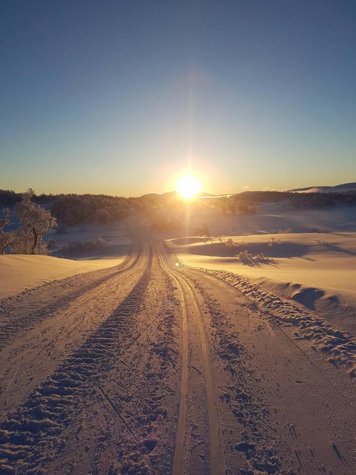 Bruksvallarna - Modern Fjaellstuga Med Panoramautsikt Och Wifi ภายนอก รูปภาพ