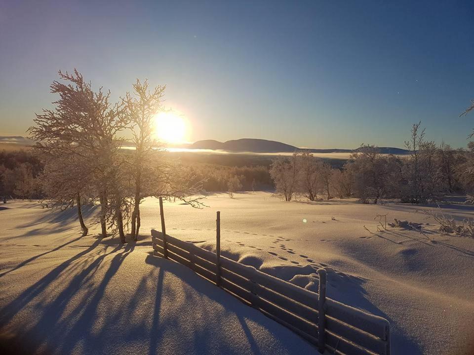 Bruksvallarna - Modern Fjaellstuga Med Panoramautsikt Och Wifi ภายนอก รูปภาพ